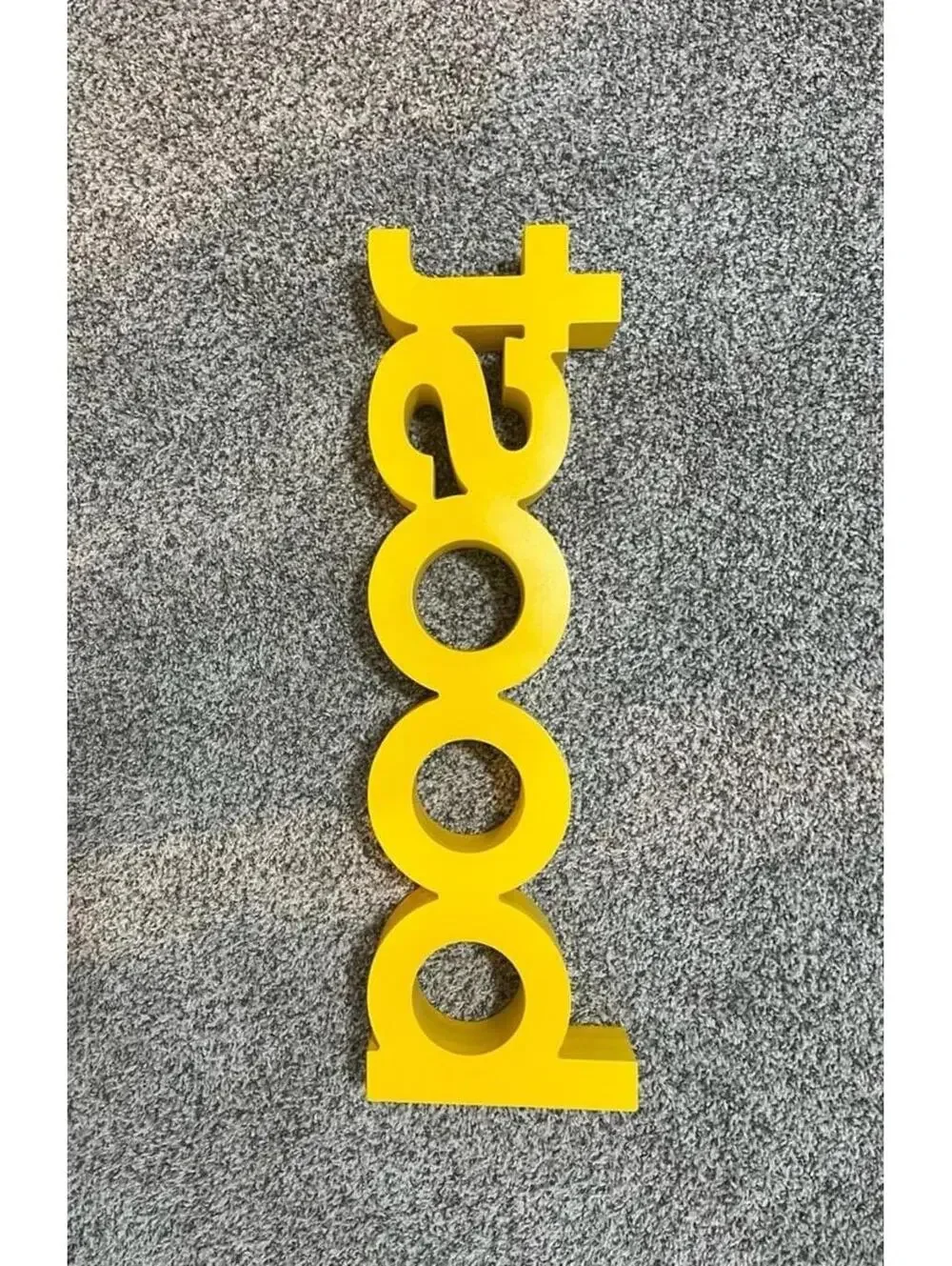 Large Promotional Wooden Adidas Boost Sign